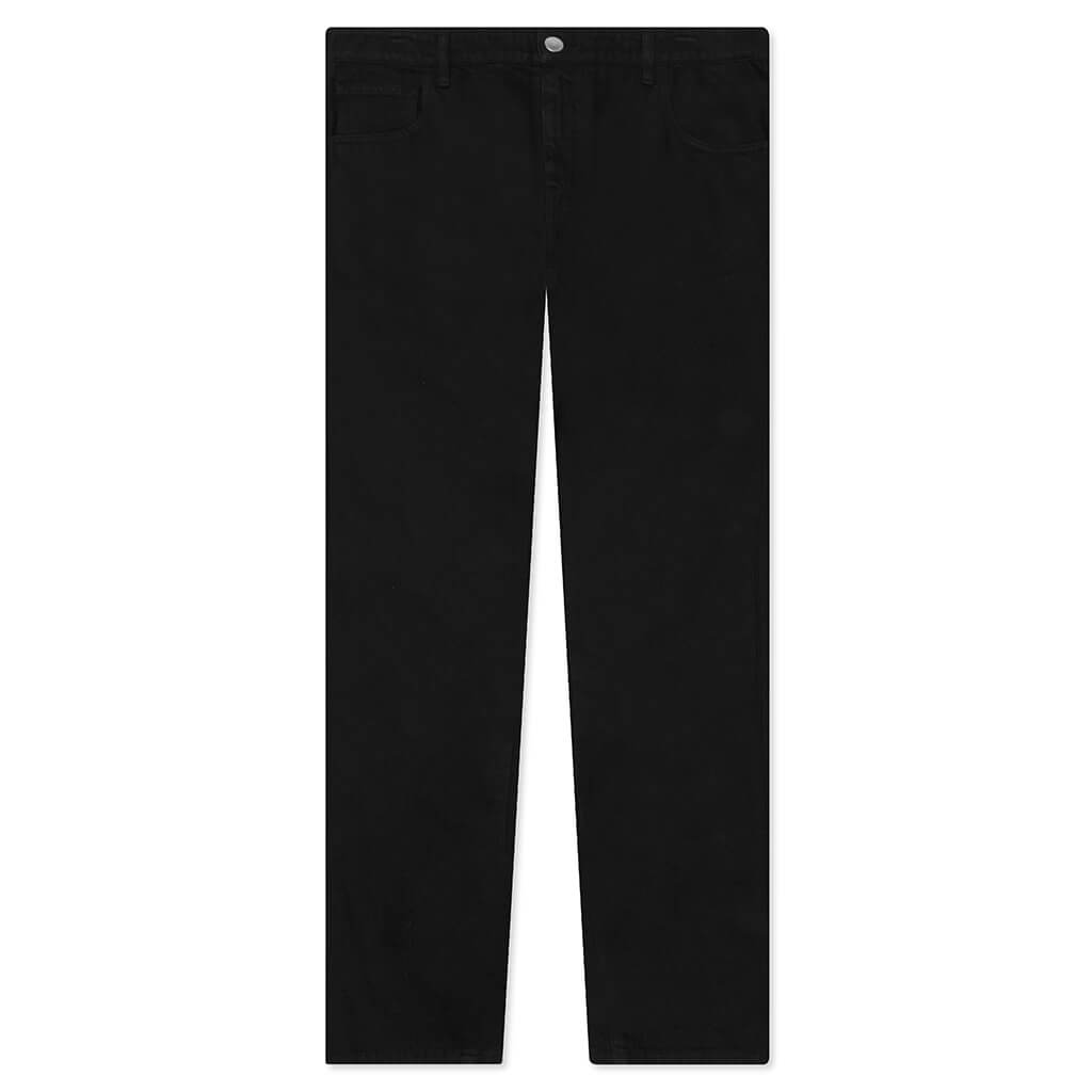 Slim Fit Denim Pants - Black
