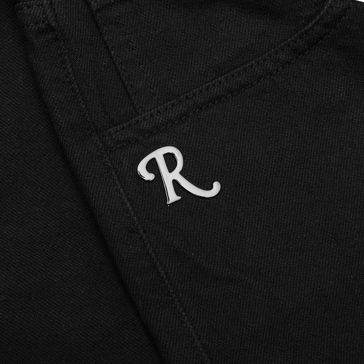 Slim Fit Denim Pants - Black