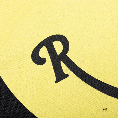 Raf Simons x Smiley Smiley Print 50th Anniversary Hoodie - Black