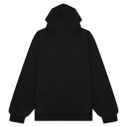 Raf Simons x Smiley Smiley Print 50th Anniversary Hoodie - Black