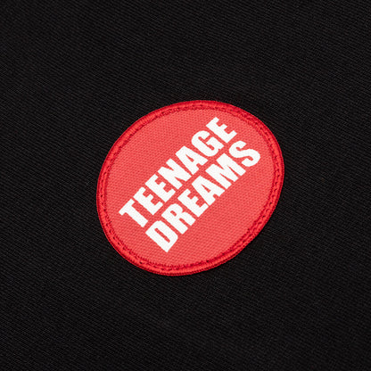 Teenage Dreams Oversized Hoodie - Black