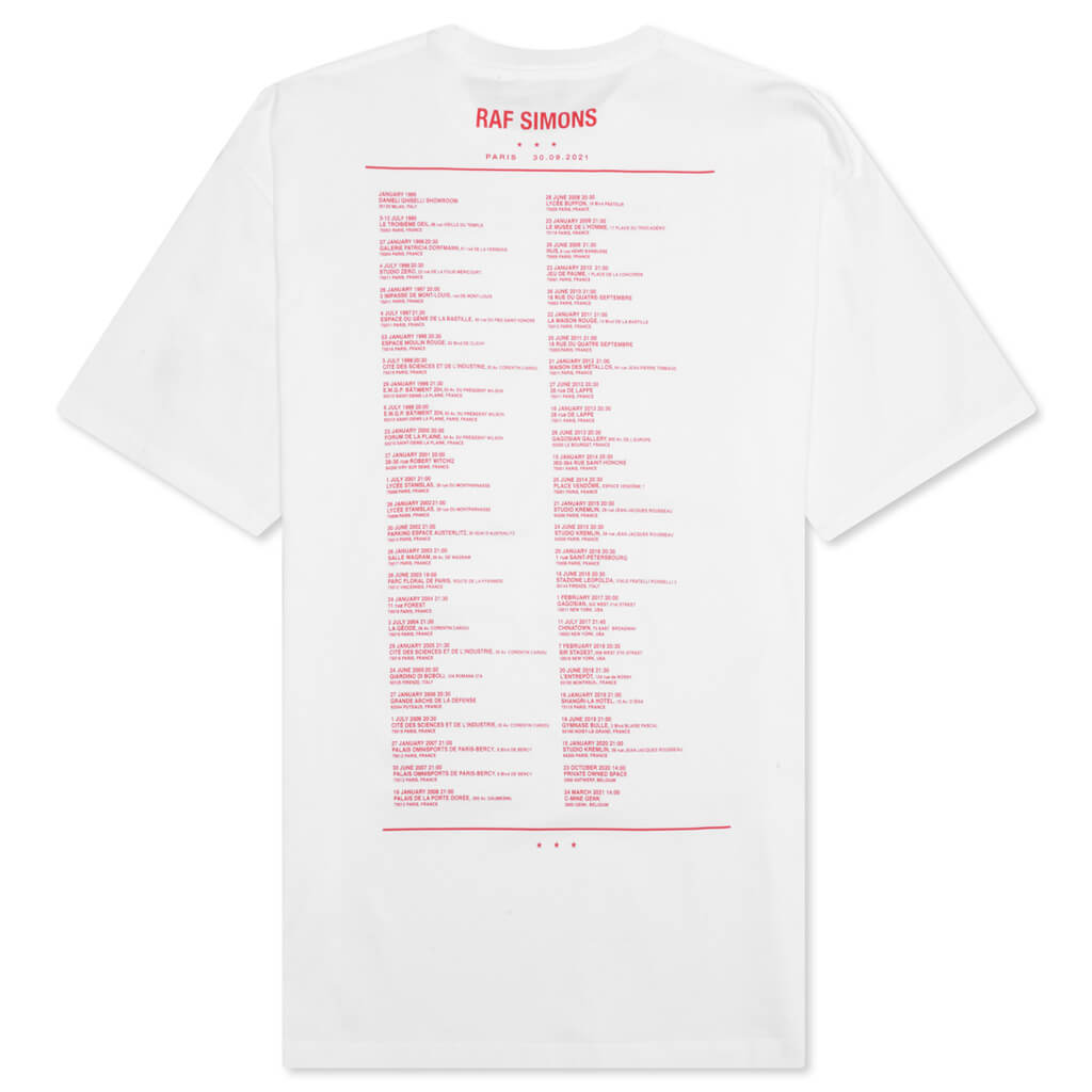 Tour T-Shirt - White