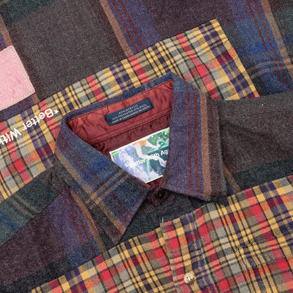 Re-Tartan Flannel Shirt - Multi