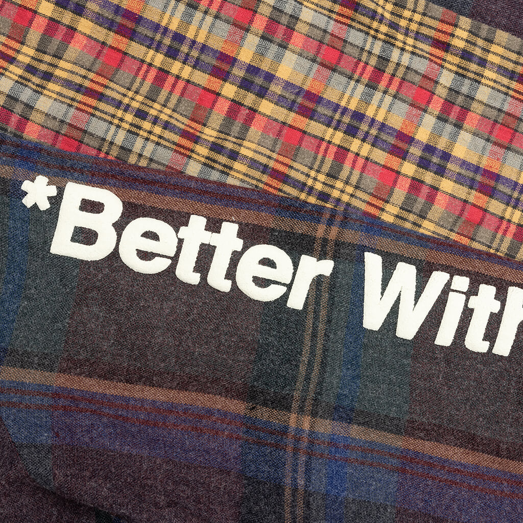 Re-Tartan Flannel Shirt - Multi