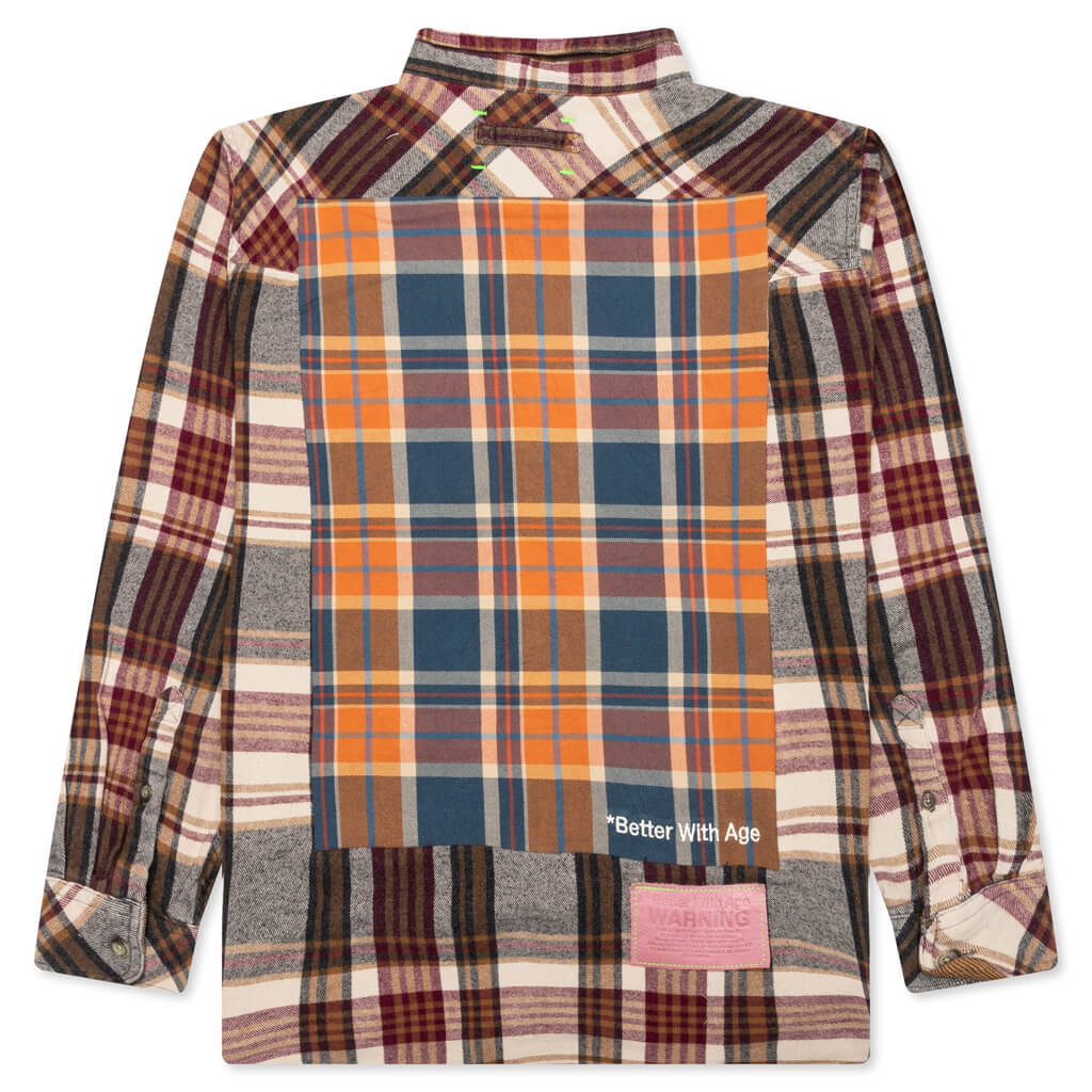 Re-Tartan Flannel Shirt - Multi