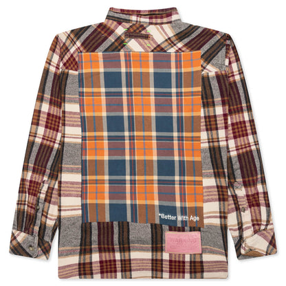 Re-Tartan Flannel Shirt - Multi