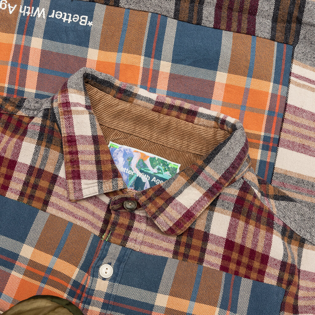 Re-Tartan Flannel Shirt - Multi