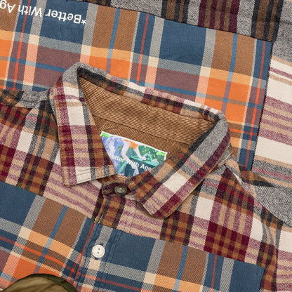 Re-Tartan Flannel Shirt - Multi