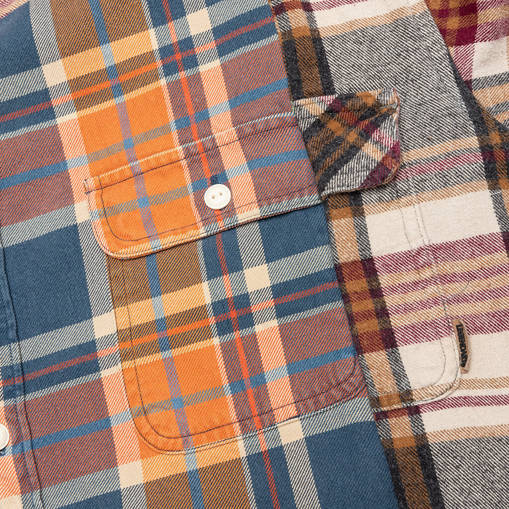 Re-Tartan Flannel Shirt - Multi