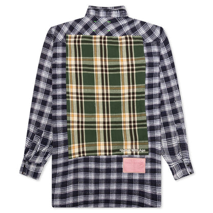 Re-Tartan Flannel Shirt - Multi