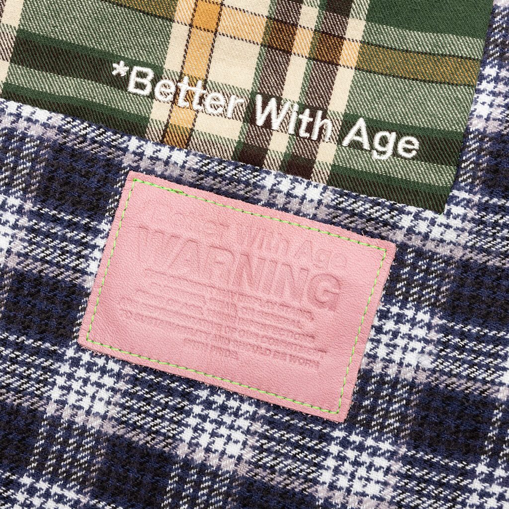 Re-Tartan Flannel Shirt - Multi