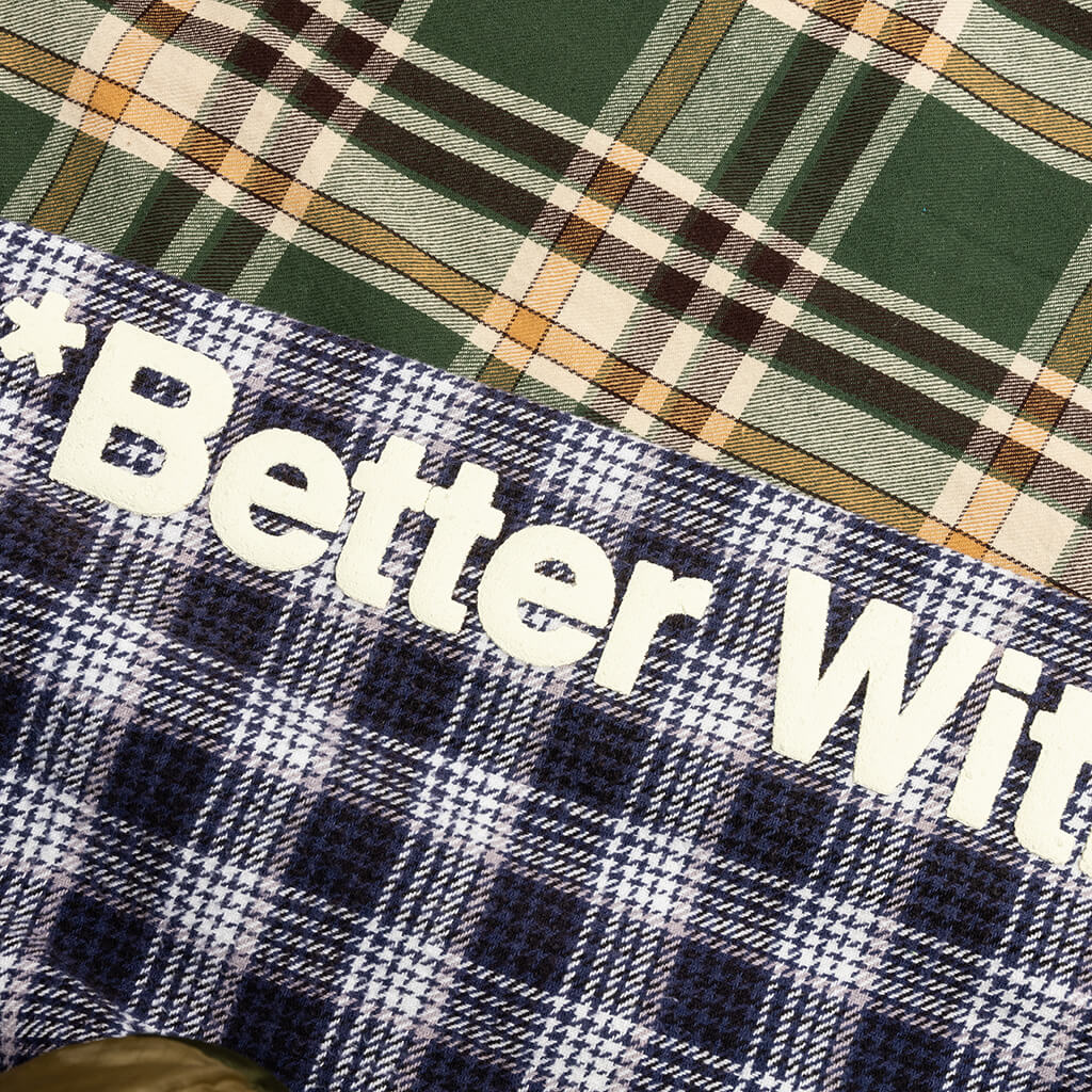 Re-Tartan Flannel Shirt - Multi