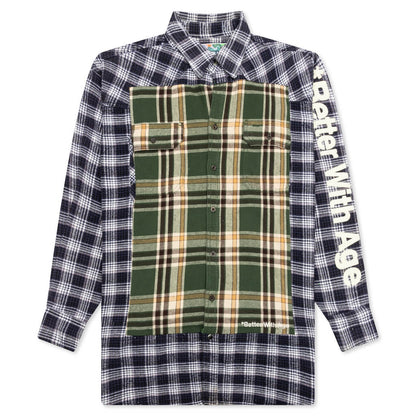 Re-Tartan Flannel Shirt - Multi