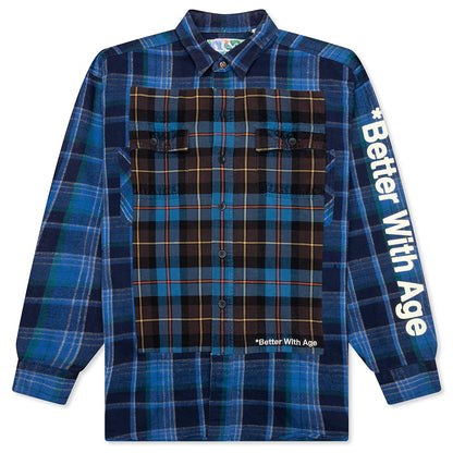 Re-Tartan Flannel Shirt - Multi