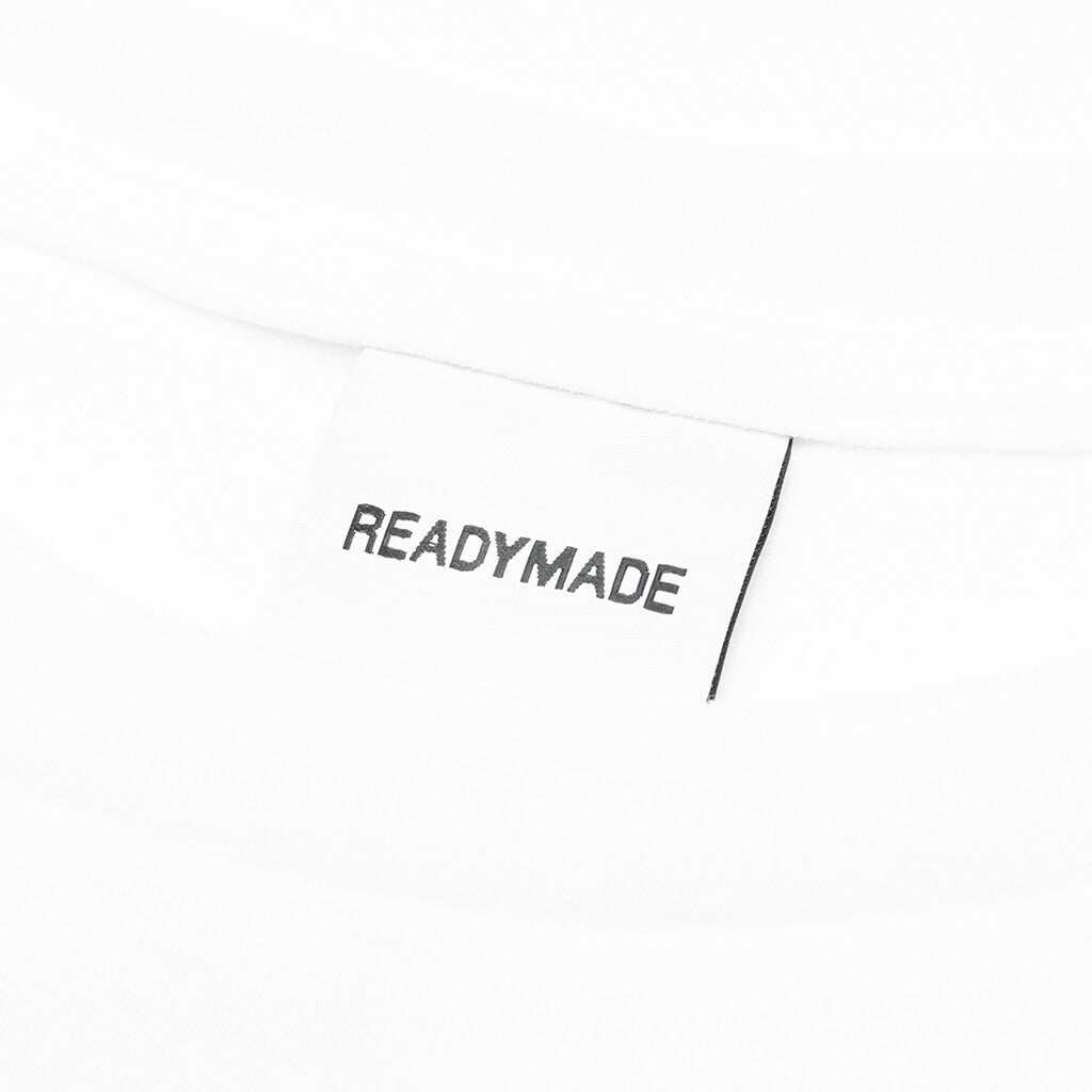 Collapsed Face Tee - White