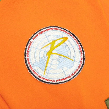 Fleece Jacket - Orange/Green