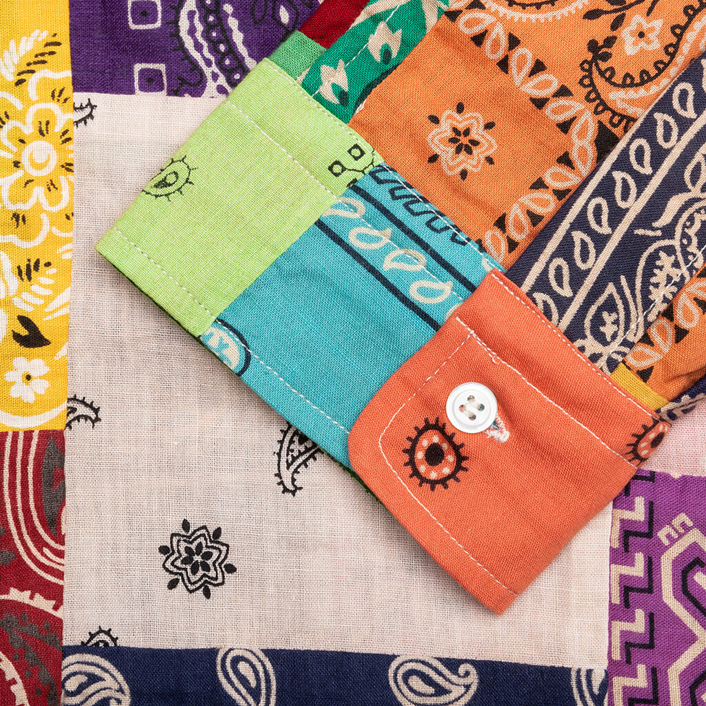 Oversized Shirt - Multi Bandana