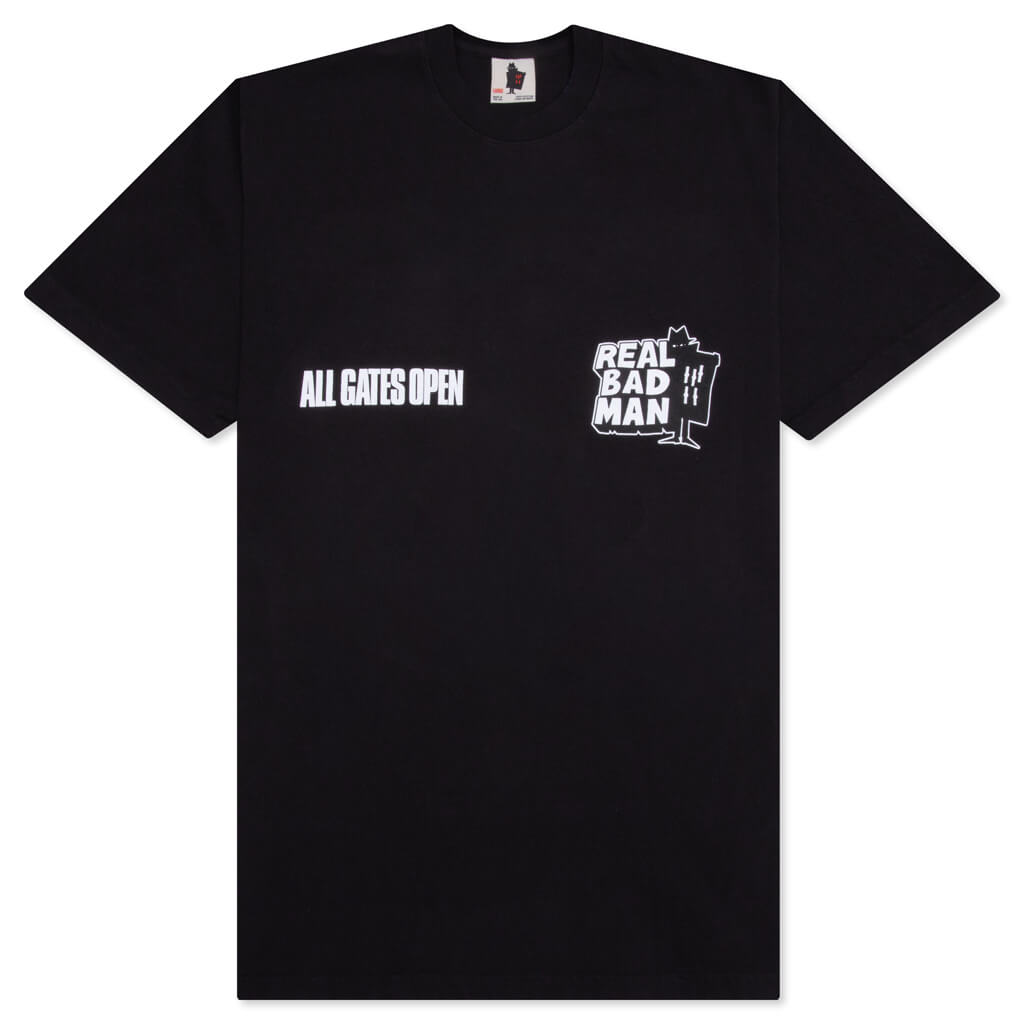 All Gates Open S/S Tee - Black