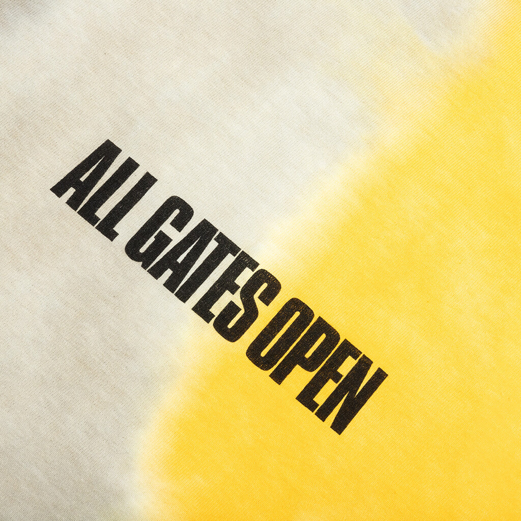 All Gates Open S/S Tee - Orange Cream