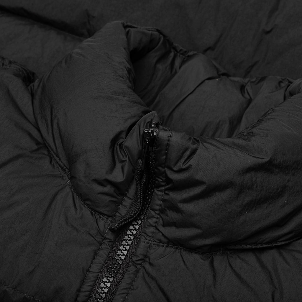 Real Feather Jacket - Black