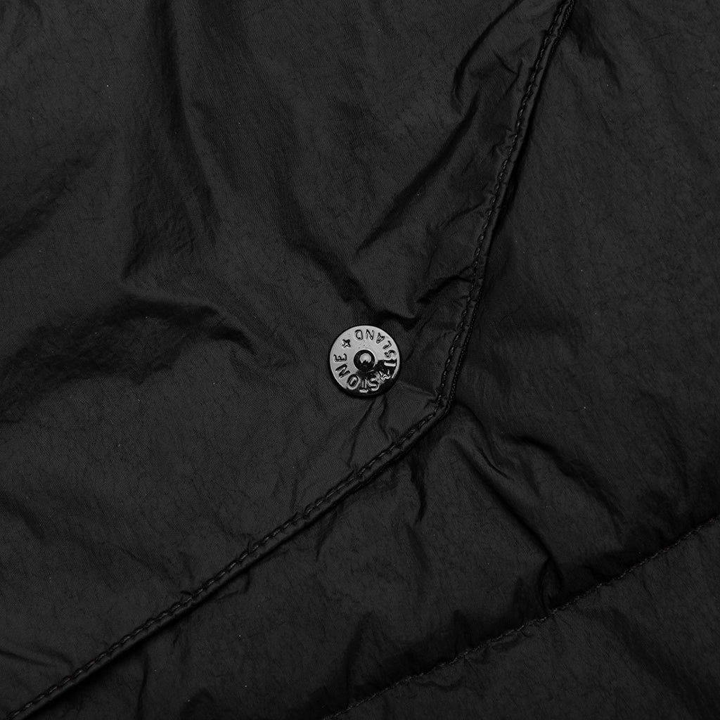 Real Feather Jacket - Black