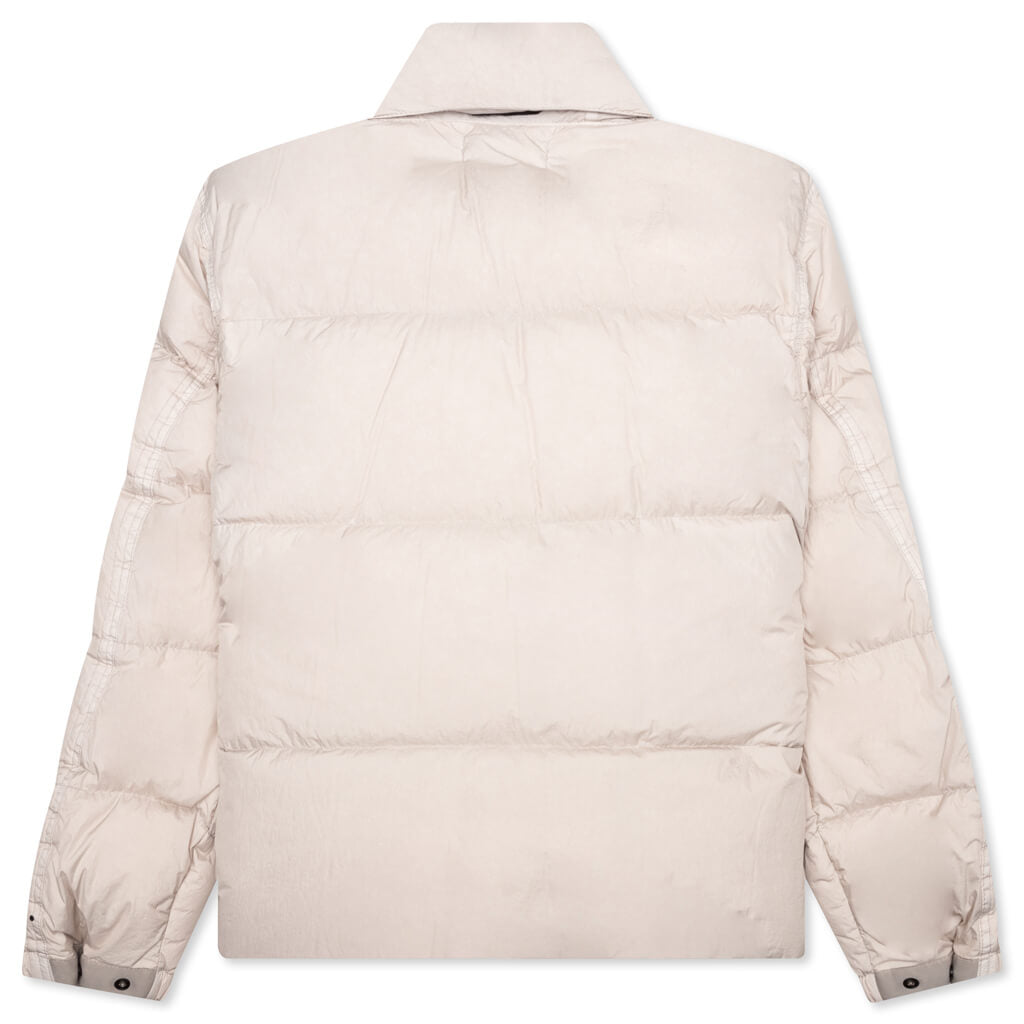 Real Feather Jacket - Plaster
