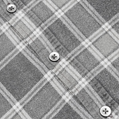 Rebuild by Flannel Shirt 7 Cuts Shirt / Reflection - Triple Grey
