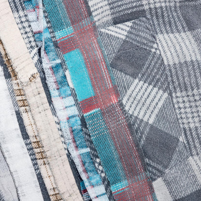 Rebuild Flannel Ribbon Shirt Reflection - Sand/Metal