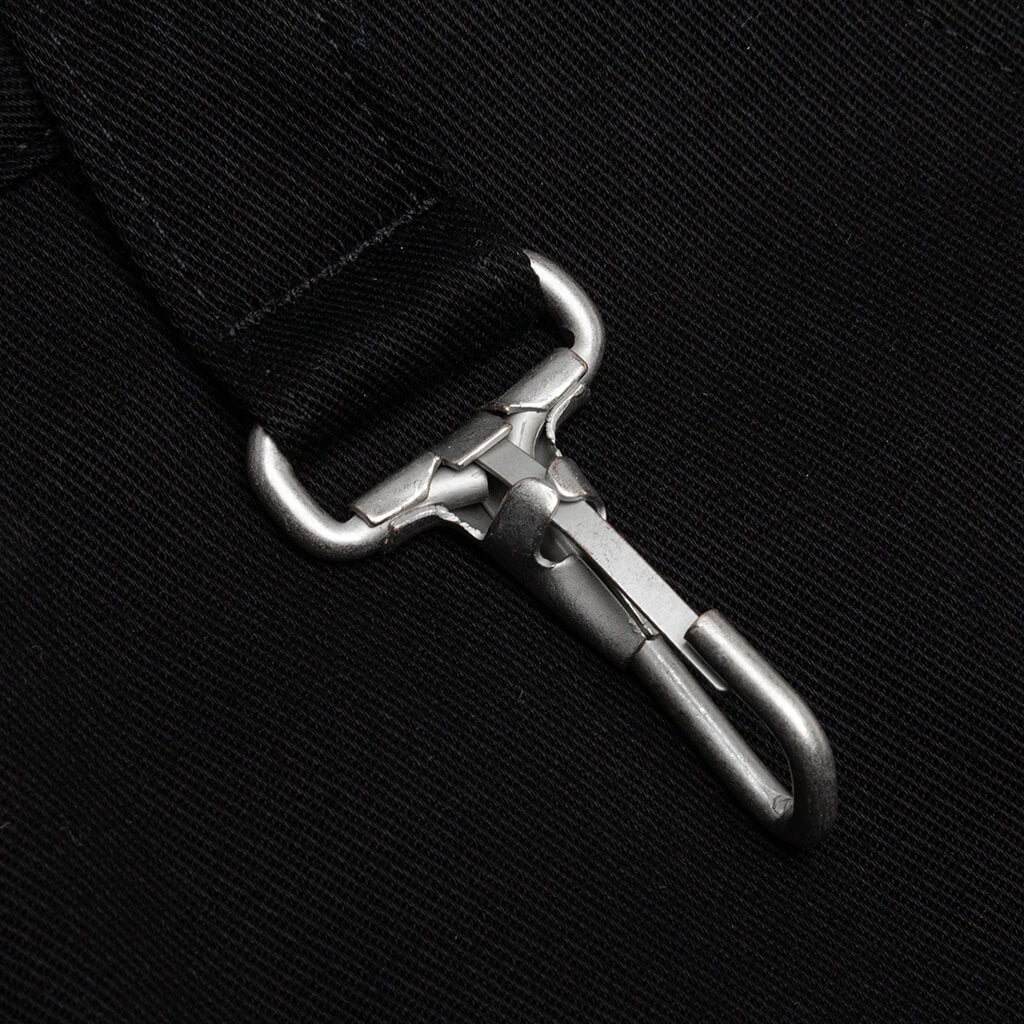 Cotton Cargo Shorts - Black