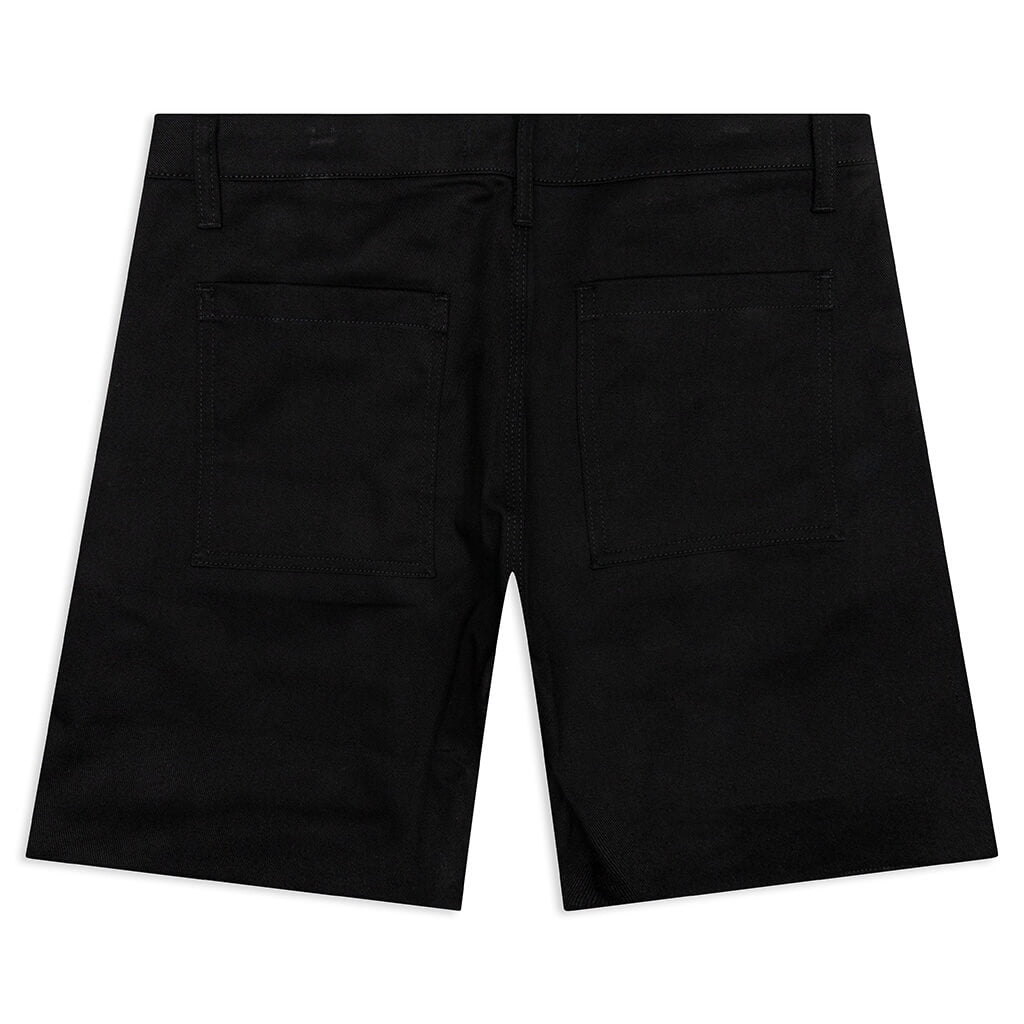 Cotton Cargo Shorts - Black