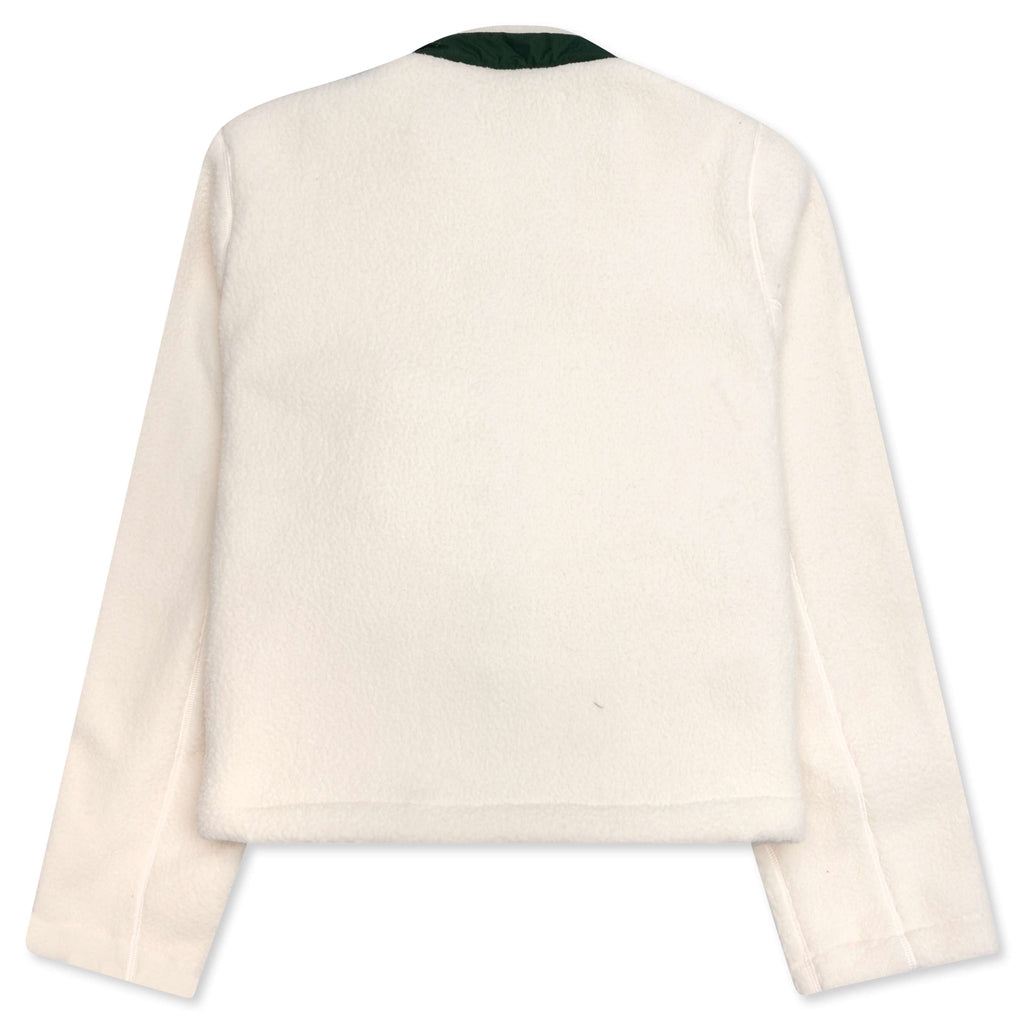 Cropped Sherpa Fleece - Cream