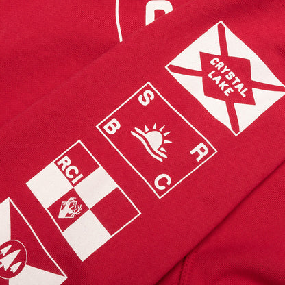 Flags Hoodie - Red
