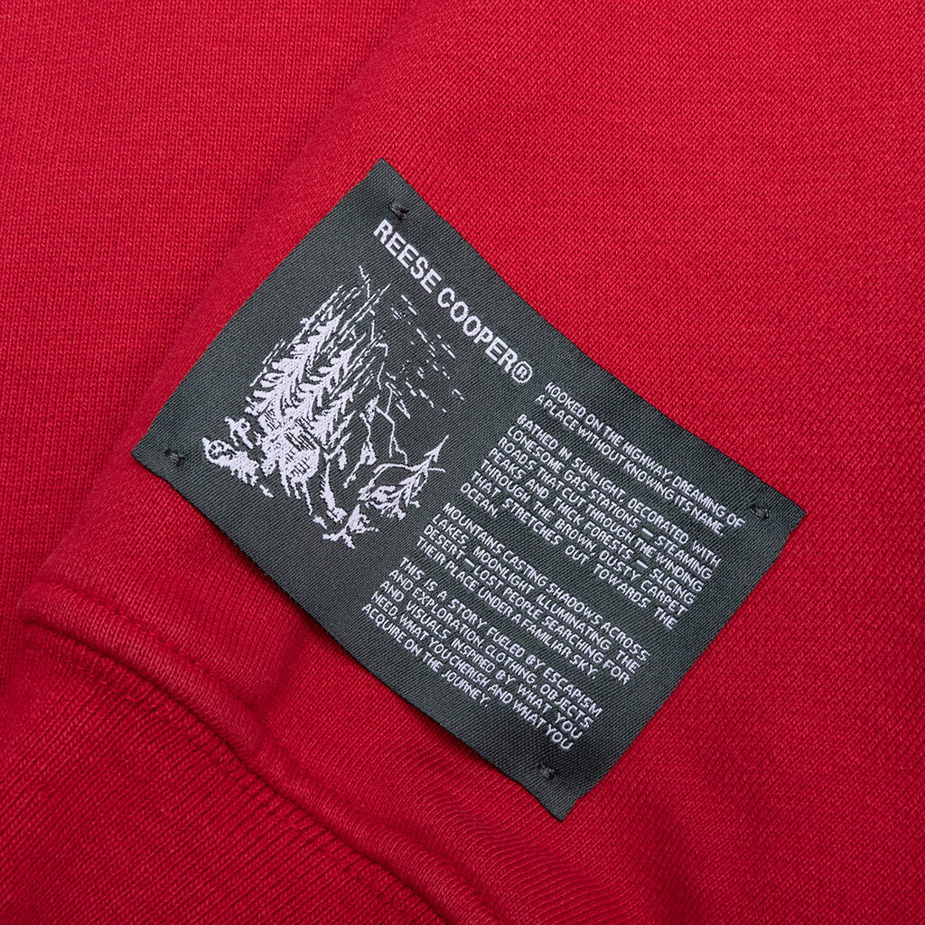 Flags Hoodie - Red