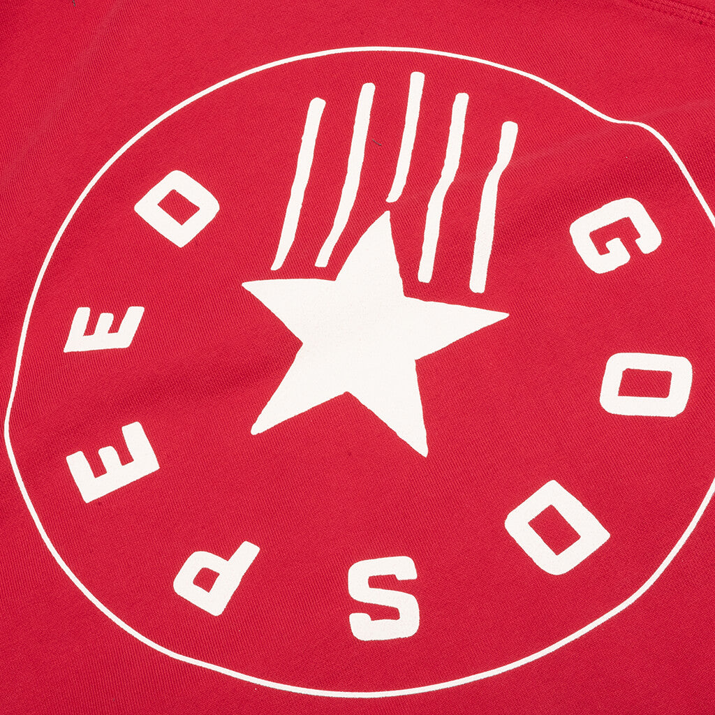Flags Hoodie - Red