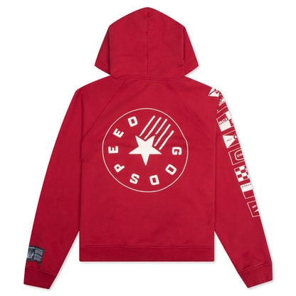 Flags Hoodie - Red