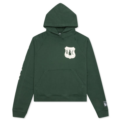 Forest Collegiate Hooded Sweatshirt - Forest Green