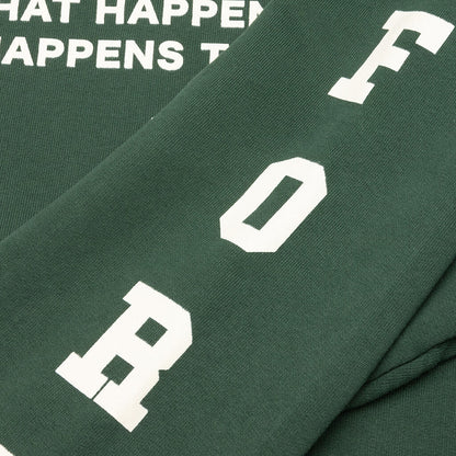 Forest Collegiate Hooded Sweatshirt - Forest Green