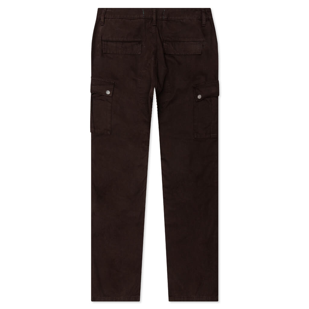 Organic Dye Cargo Trouser - Brown