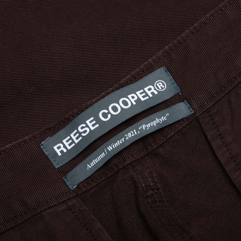 Organic Dye Cargo Trouser - Brown