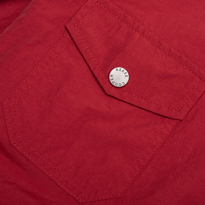 Patches Nylon Coaches Jacket - Red
