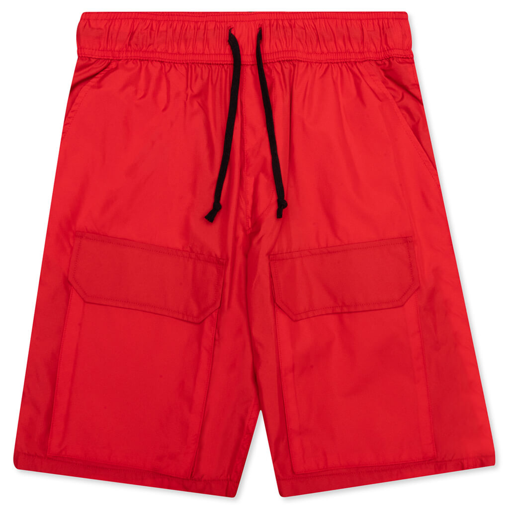 Ripstop Cargo Short - Red