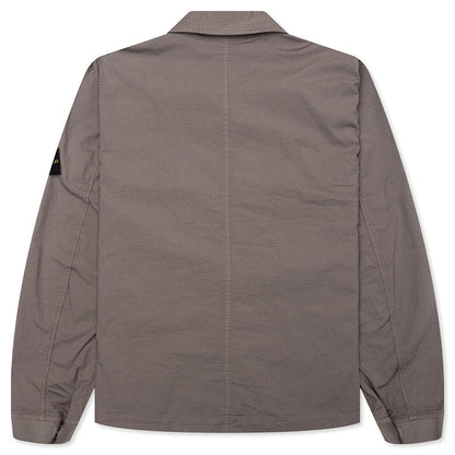 Regular Fit Overshirt - Dove Grey