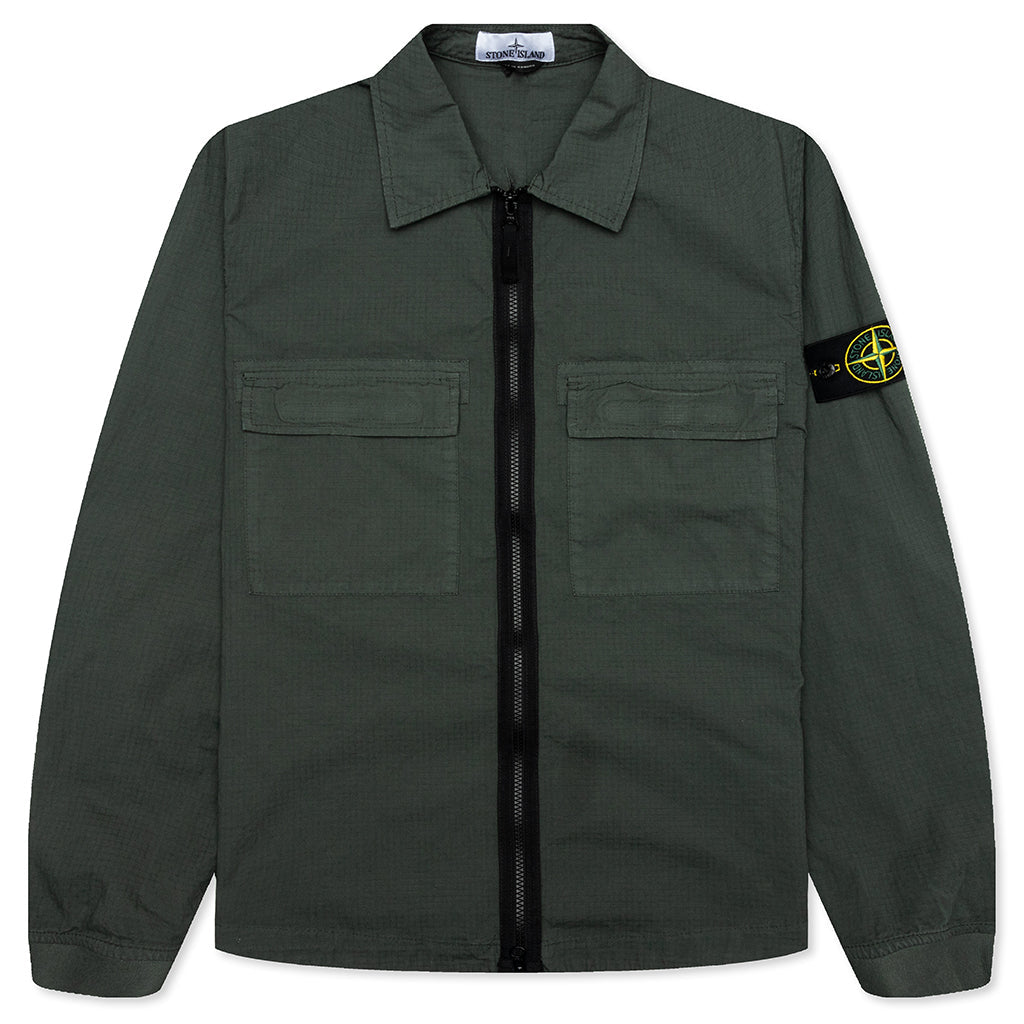 Regular Fit Overshirt - Musk