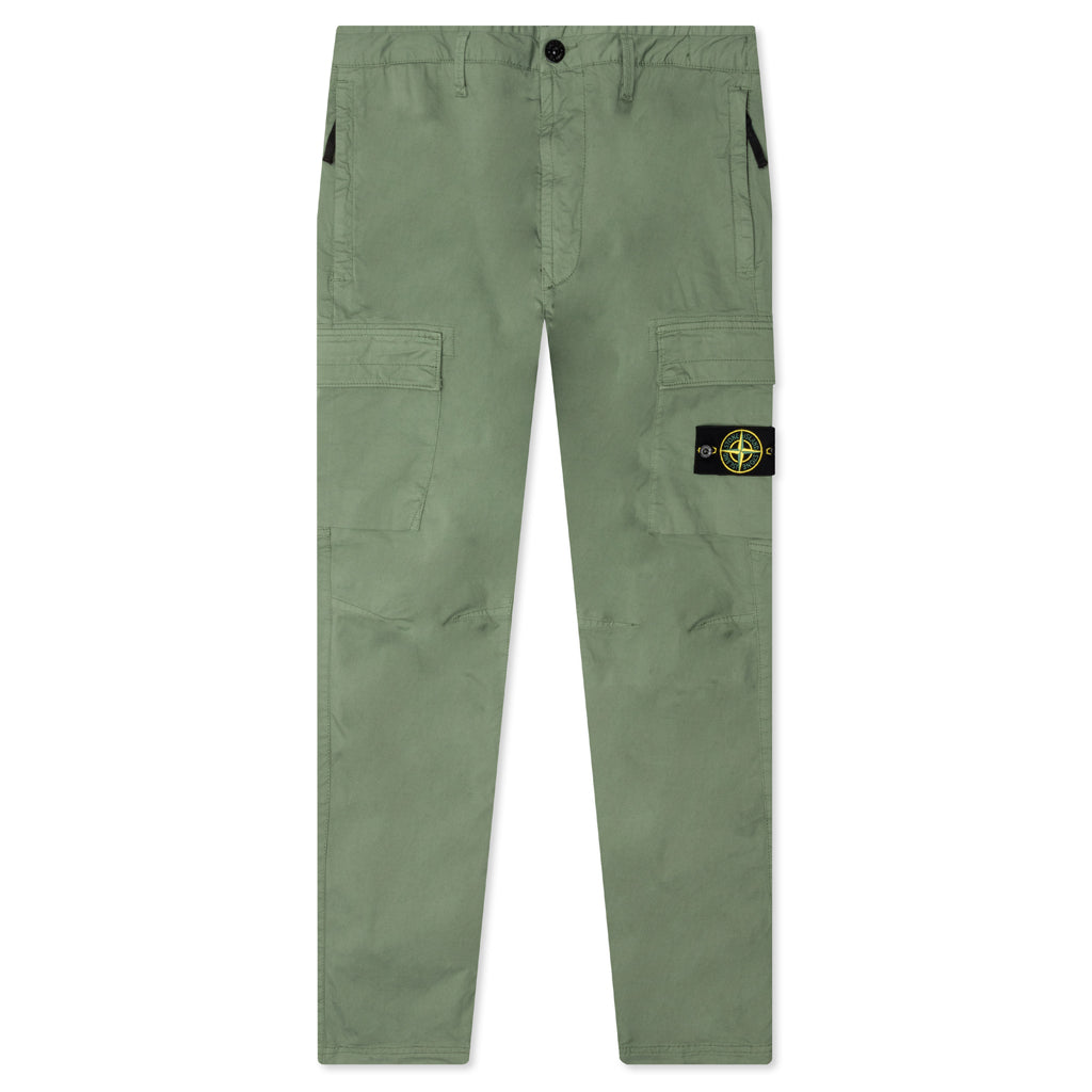 Regular Fit Tapered Pants - Sage
