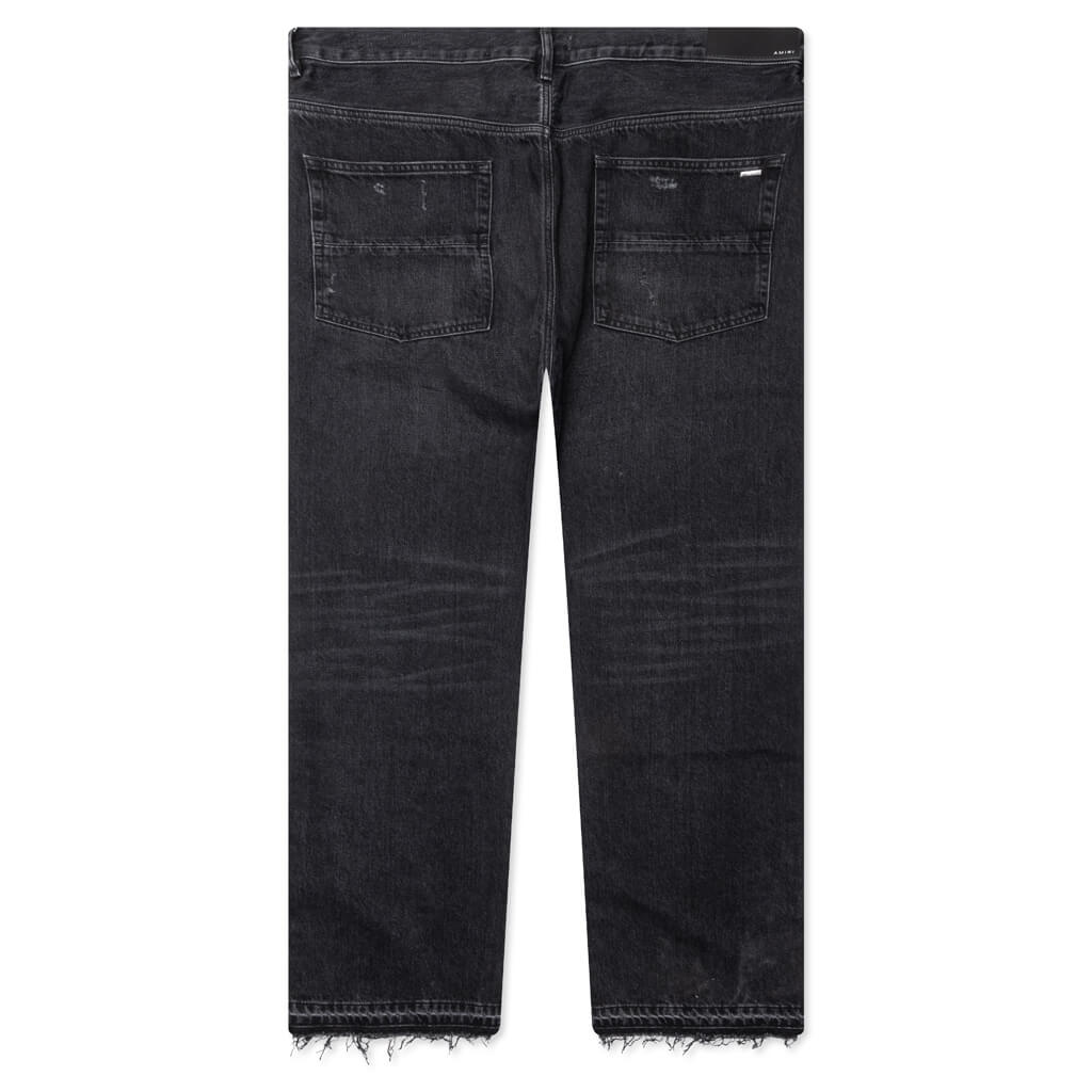 Released Hem Straight Jean - Vintage Black