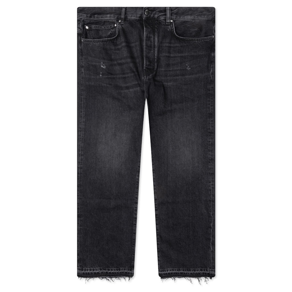 Released Hem Straight Jean - Vintage Black