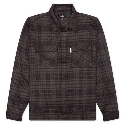 Rep Flannel Shirt - Coffee