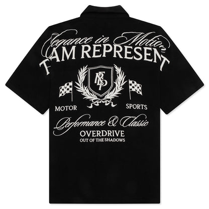 Crest Shirt - Jet Black