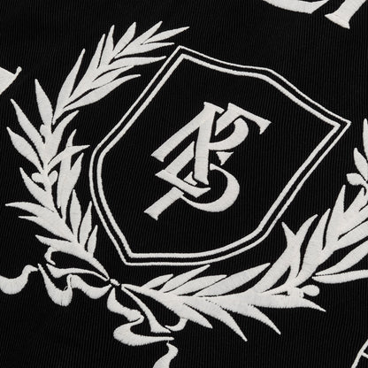 Crest Shirt - Jet Black