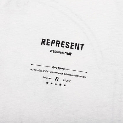 Revere Manor T-Shirt - Aged White